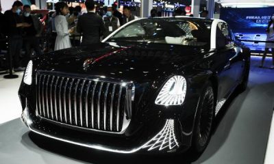 Photos Of The Day : Hongqi L-Concept Has Rear Suicide Doors And No Steering Wheel - autojosh