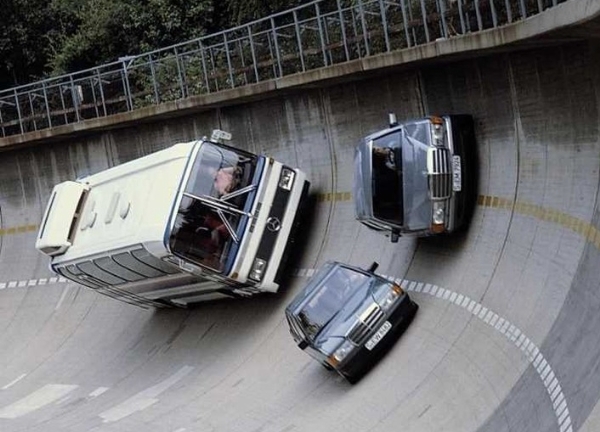 Photos Of The Day : 54 Years After, Mercedes-Benz Curve Test Track Still Alive And Kicking - autojosh