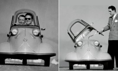 Photos Of The Day : Messerschmitt KR175, A 3-wheeled Micro Car Produced From 1953 To 1955 - autojosh