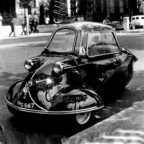 Photos Of The Day : Messerschmitt KR175, A 3-wheeled Micro Car Produced From 1953 To 1955 - autojosh 