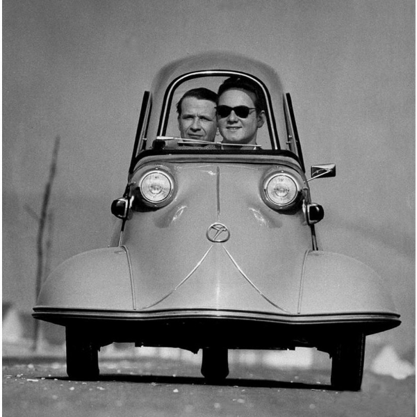 Photos Of The Day : Messerschmitt KR175, A 3-wheeled Micro Car Produced From 1953 To 1955 - autojosh 