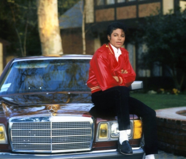 Michael Jackson And His Mercedes-Benz 500 SEL, One Of His 75 Vehicles - autojosh 