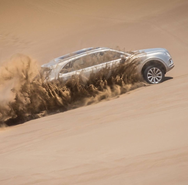 Photos Of The Day : The Bentley Bentayga Can Tackle All Terrains Thrown At It Like A Pro - autojosh