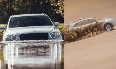 Photos Of The Day : The Bentley Bentayga Can Tackle All Terrains Thrown At It Like A Pro - autojosh