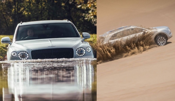 Photos Of The Day : The Bentley Bentayga Can Tackle All Terrains Thrown At It Like A Pro - autojosh