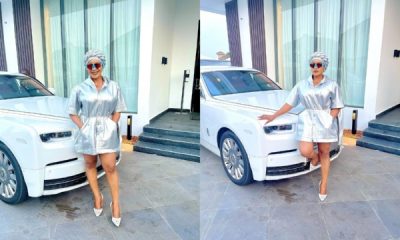Finally I Did It ! Uche Ogbodo Says, As She “Finally Snapped With Somebody’s Rolls-Royce” - autojosh