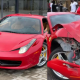 ₦120M Ferrari 458, The Most Expensive Car That Crashed On The Nigerian Road In 2021 - autojosh