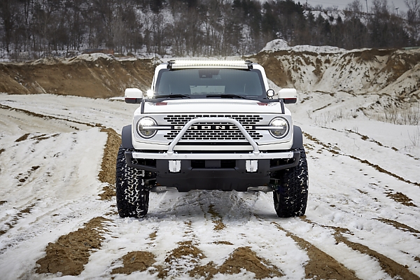 One-off '2021 Ford Bronco Pope Francis Center First Edition' Set To Be Auctioned For Charity - autojosh 