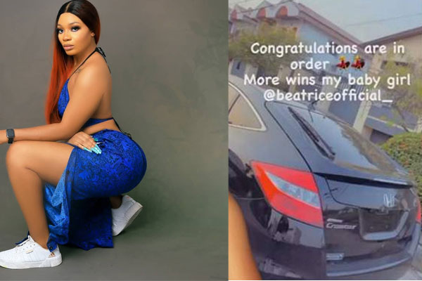 BBNaija Star Beatrice Acquires Honda Crosstour AUTOJOSH