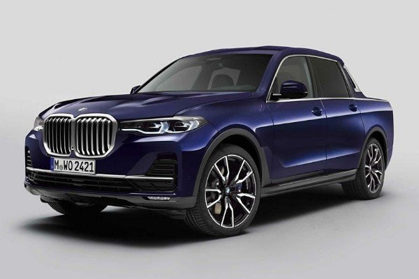 Pictures Of The Day : BMW Made A One-off Pickup Based On New X7 SUV - autojosh 