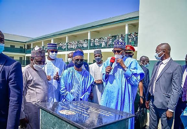 Pres. Buhari Inaugurates New Kawo Bridge, Recalls How He Was Almost Bombed Near It In 2014 - autojosh 