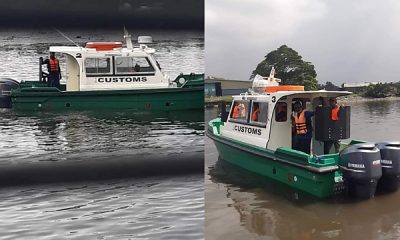 Today's Photos : 18 New Armoured Patrol Boats To Help Customs To Curb Smuggling - autojosh