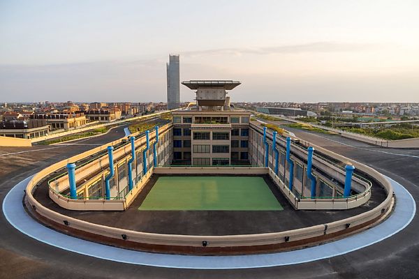 Old Fiat Factory In Turin...Yes, It Has A Roof Top Test Track - autojosh 