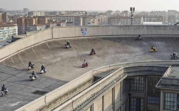 Old Fiat Factory In Turin...Yes, It Has A Roof Top Test Track - autojosh 