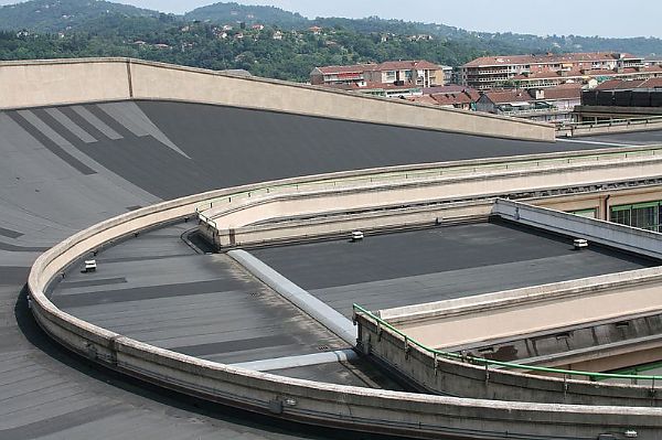 Old Fiat Factory In Turin...Yes, It Has A Roof Top Test Track - autojosh 