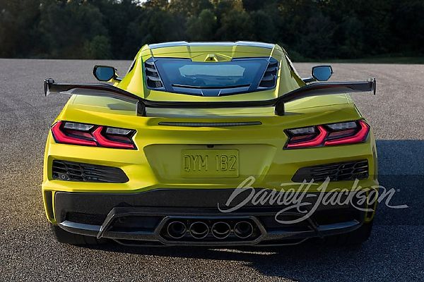 First 2023 Chevrolet Corvette Z06 VIN 001 Sells For Record-Breaking $3.6 Million At Auction - autojosh 