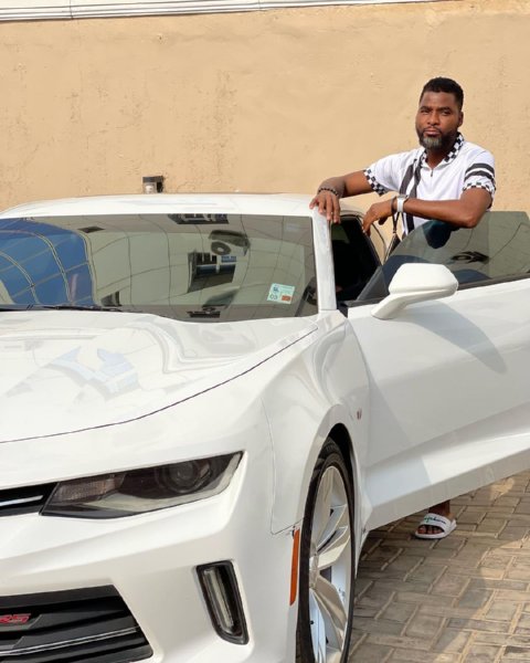 Ibrahim Chatta Flaunts His New Car, A Chevrolet Camaro - autojosh 