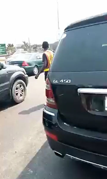 Mercedes-Benz GL 450 SUV Burst Into Flames In Lagos - autojosh 