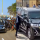Buhari's Convoy And Crowd During His Two-day Official Visit To Kaduna State (Photos, Video) - autojosh