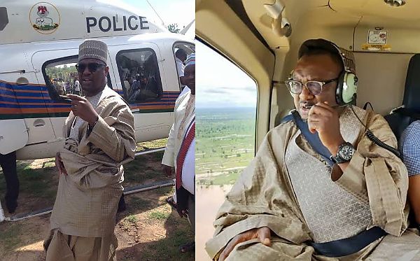 Niger Governor Evacuated By Helicopter After His Convoy Got Stuck In Traffic On Abuja-Kaduna Highway - autojosh