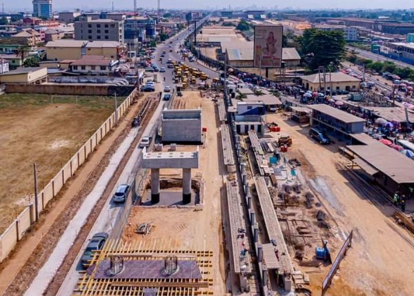 Sanwo-Olu Inspects Ongoing Red And Blue Rail Line Projects - autojosh 