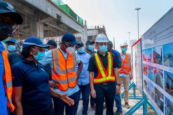 Sanwo-Olu Inspects Ongoing Red And Blue Rail Line Projects - autojosh