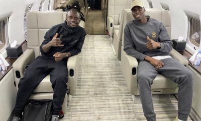 Senegalese Stars Mendy And Mane Flies Private Jet To AFCON, Hours After Chelsea Vs Liverpool Draw - autojosh