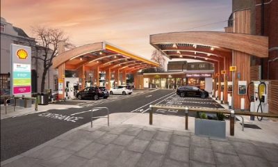 Shell Converts Its Petrol Station In London Into Electric Car Charging Hub, See Before And After Photos - autojosh