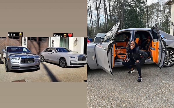 Nigerian Simon Guobadia Buys 2 Rolls-Royces, One For Fiancee And TV Star, Porsha Williams, One For Himself - autojosh