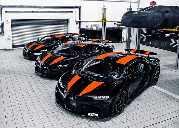 Three Bugatti Chiron Super Sport 300+'s Worth £12m Arrived In The UK, To Be Delivered To Customers In Jan. - autojosh