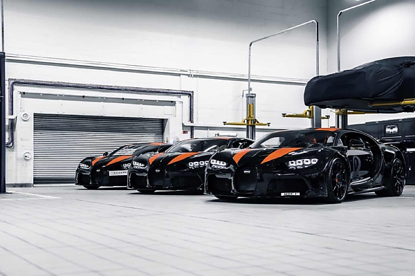 Three Bugatti Chiron Super Sport 300+'s Worth £12m Arrived In The UK, To Be Delivered To Customers In Jan. - autojosh 