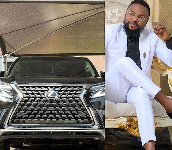 Toyin Abraham’s Actor Husband Kolawole Ajeyemi Buys Lexus GX SUV As His 40th Birthday Gift - autojosh 