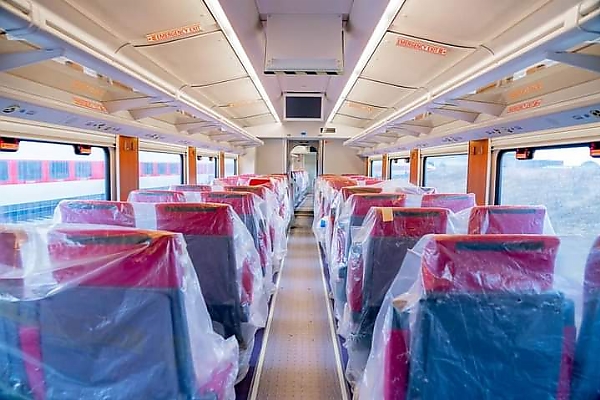 PHOTOS: Gov. Babajide Sanwo-Olu Buys Two Talgo 330-km High-speed Trains For Lagos Metro Line Project - autojosh 