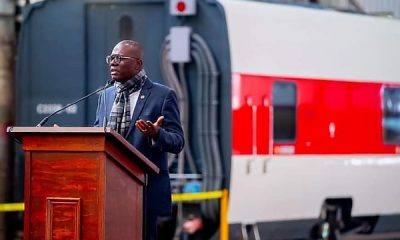 PHOTOS: Gov. Babajide Sanwo-Olu Buys Two Talgo 330-km High-speed Trains For Lagos Metro Line Project - autojosh