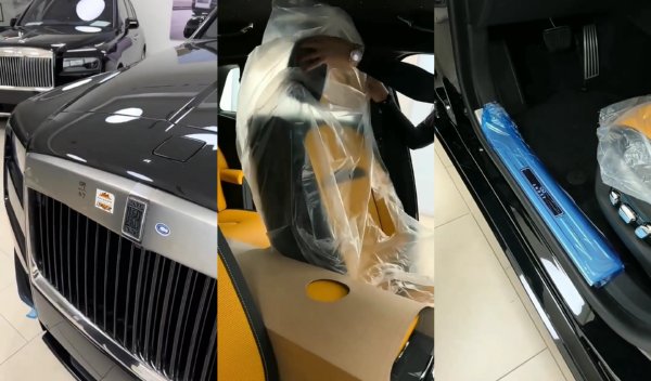 Rolls-Royce's Bestsellers In 2021 : Watch The Unwrapping Of ₦350m Cullinan And ₦330m Ghost - autojosh