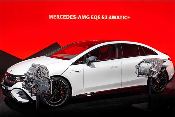 Mercedes-AMG Unleashes AMG EQE Powered By A 677Hp Electric Motor