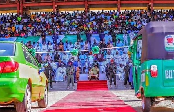 Borno Governor Zulum Distributes 610 Vehicles, Including Taxis, Tricycles And Buses To Youths - autojosh 