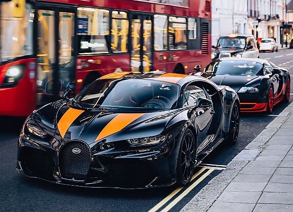 Today's Photos : Newly-delivered Chiron Super Sport 300+ Joins UK-based Owner's Three Other Bugatti’s - autojosh 