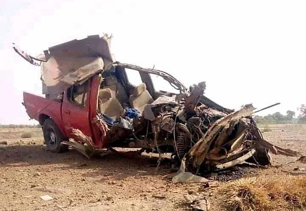 JTF Leader Killed In Borno After His Vehicle Hit A Road Bomb (IED) Planted By Boko Haram - autojosh 