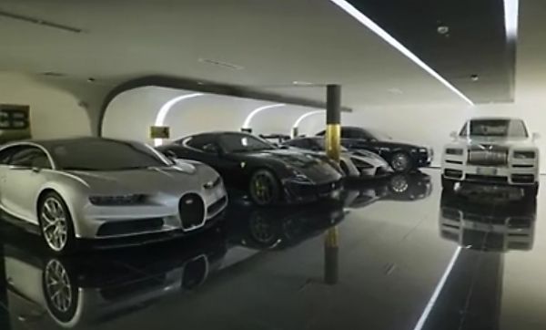 Cristiano Ronaldo's Partner Shows Off Exotic Cars Inside Man U Star's £18m Garage - autojosh