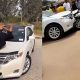 Isreal DMW Crashes His Toyota Venza In Edo, 2-weeks After Receiving The Gift From Davido - autojosh