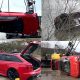 Driver Escape Through The Sunroof After He Mistakenly Reverses His Audi RS6 Into River - autojosh