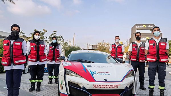 Dubai Ambulance Crew Adds ₦1.4 Billion Lykan Hypersport To Its Fleet For Emergency Duties - autojosh 