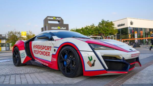 Dubai Ambulance Crew Adds ₦1.4 Billion Lykan Hypersport To Its Fleet For Emergency Duties - autojosh 