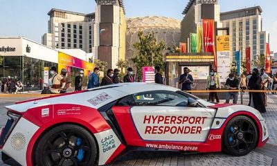 Dubai Ambulance Crew Adds ₦1.4 Billion Lykan Hypersport To Its Fleet For Emergency Duties - autojosh