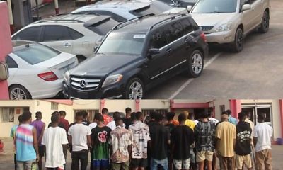 EFCC Arrests 31 Yahoo Boys In Benin, Recovers Four Lexus, Five Mercedes - autojosh