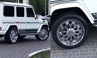 Watch : This Incredible Rims Makes This Mercedes G-Wagon Looks As If It Is Floating On The Road - autojosh