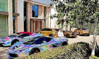 Check Out 10 Ultra-luxury Cars That Former Arsenal Star Aubameyang Will Fly To Barcelona FC - autojosh