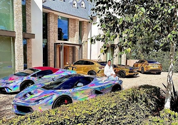 Check Out 10 Ultra-luxury Cars That Former Arsenal Star Aubameyang Will Fly To Barcelona FC - autojosh