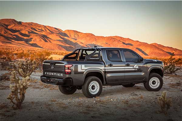 Nissan Showcases 3 Special Custom Retro And Off-Road Ready Frontier Truck